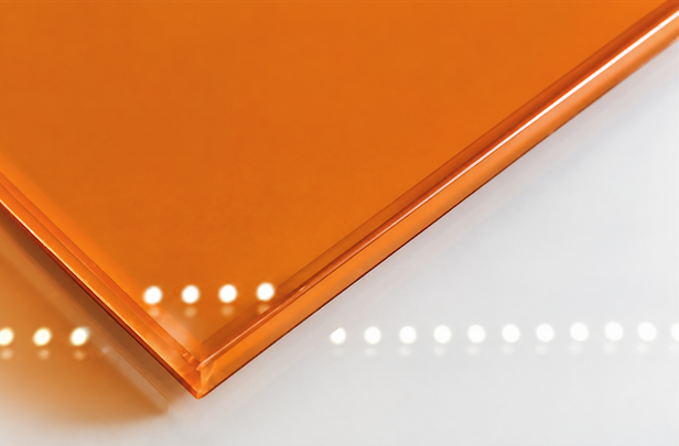 Décolaque orange cuivre