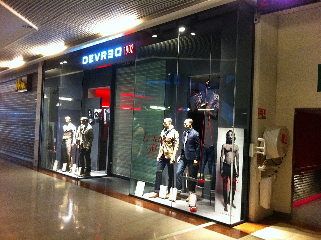 Vitrine aluminium