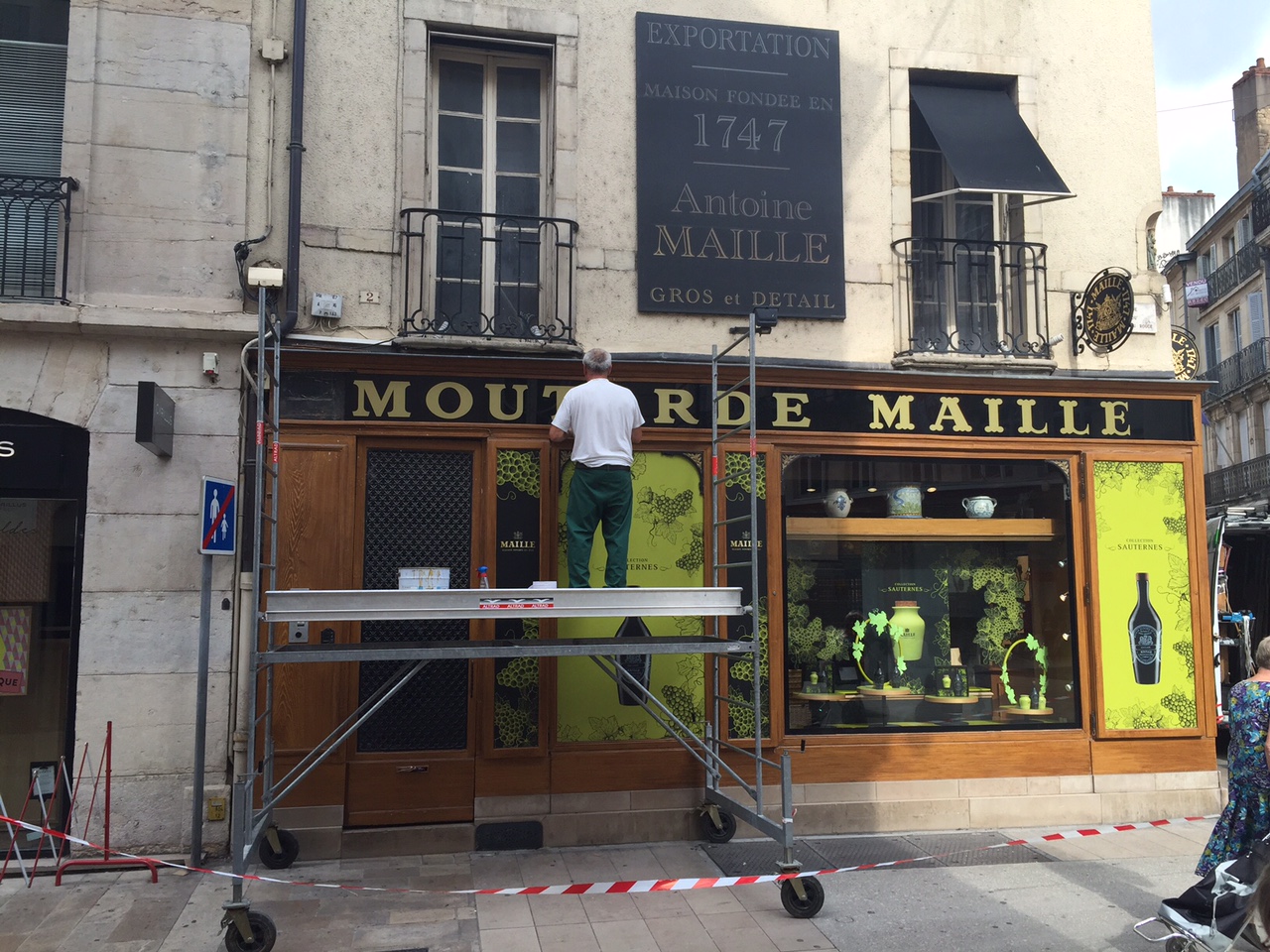 Vitrine de magasin