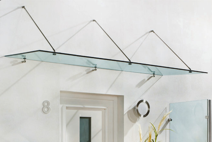 Marquise en verre